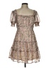 Altar'd State 100% Polyester Paisley Tan Cocktail Dress Size L - photo 1