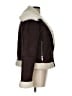 Just Fab Brown Faux Fur Jacket Size L - photo 4