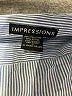 Impressions Blue Long Sleeve Button-Down Shirt Size 10 - photo 7