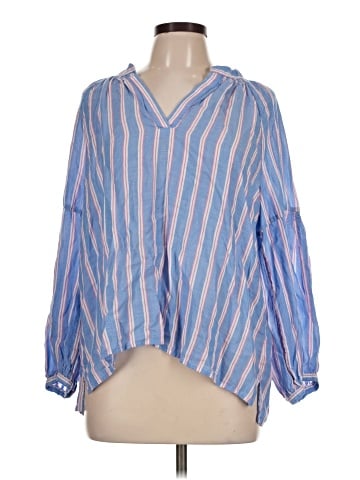 Caslon Long Sleeve Blouse (view 1)