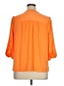 Vince Camuto 100% Polyester Orange 3/4 Sleeve Blouse Size 1X - photo 2