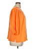 Vince Camuto 100% Polyester Orange 3/4 Sleeve Blouse Size 1X - photo 4