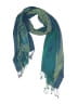 Unbranded Paisley Teal Scarf One size - photo 1