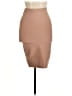 Shinestar Solid Tan Formal Skirt Size M - photo 1