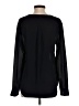 Banana Republic 100% Polyester Black Long Sleeve Blouse Size S - photo 2