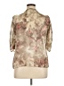 Signature by Larry Levine 100% Polyester Tan Kimono Size XL - photo 2