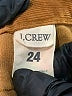 J.Crew Brown Cords Size 24 waist - photo 4