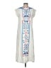 Figue Graphic White Casual Dress Size M - photo 1