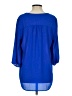 Unbranded 100% Polyester Blue 3/4 Sleeve Blouse Size S - photo 2