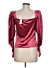 Express Burgundy 3/4 Sleeve T-Shirt Size M - photo 2