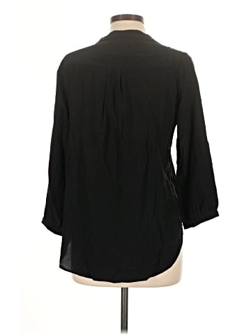 Amour Vert 3/4 Sleeve Silk Top (view 2)