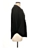 Amour Vert 100% Silk Black 3/4 Sleeve Silk Top Size L - photo 4
