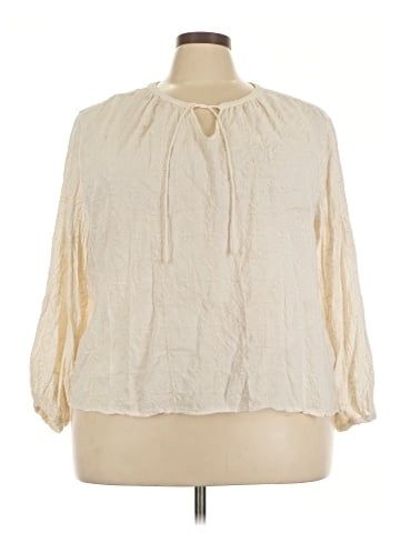 Old Navy 3/4 Sleeve Blouse (view 1)