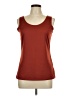 Ellen Tracy Burgundy Sleeveless Top Size L - photo 1