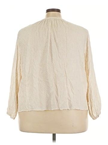 Old Navy 3/4 Sleeve Blouse (view 2)