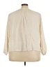 Old Navy Ivory 3/4 Sleeve Blouse Size XXL - photo 2