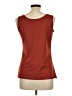 Ellen Tracy Burgundy Sleeveless Top Size L - photo 2