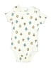 Pekkle Print Ivory Short Sleeve Onesie 9-12 MO / 12 MO - photo 1