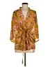 Assorted Brands Yellow 3/4 Sleeve Blouse Size M (estimated) - photo 1