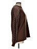 MIHOLL Brown Long Sleeve Top Size L - photo 4
