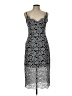 NSR Paisley Silver Cocktail Dress Size L - photo 1
