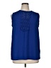 Halogen Blue Sleeveless Blouse Size XL - photo 1