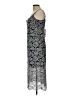 NSR Paisley Silver Cocktail Dress Size L - photo 5