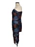 Zara Graphic Blue Cocktail Dress Size M - photo 5