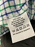 Janie and Jack 100% Cotton Checkered-gingham Green Long Sleeve Button-Down Shirt Size 2T - photo 4