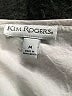 Kim Rogers Stripes White Casual Dress Size M - photo 7