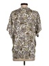 J.Jill Paisley Silver Short Sleeve Blouse Size S - photo 2