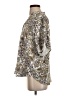 J.Jill Paisley Silver Short Sleeve Blouse Size S - photo 5