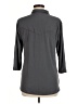 Betabrand Gray 3/4 Sleeve Button-Down Shirt Size M - photo 2