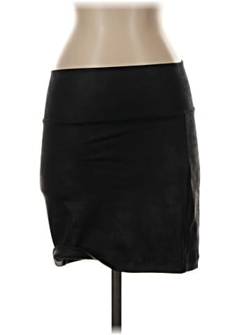 Bebe Faux Leather Skirt (view 1)