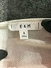E&M Collection Ivory Short Sleeve Top Size S - photo 7