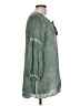 les soeurs 100% Rayon Green 3/4 Sleeve Blouse Size L - photo 4