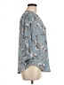 Torrid 100% Polyester Floral Blue 3/4 Sleeve Blouse Size Med Plus (00) - photo 4