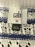 CAbi Stripes White Pullover Sweater Size XS - photo 7