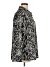 Halogen 100% Polyester Paisley Silver Long Sleeve Blouse Size XL - photo 4