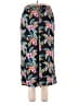 Assorted Brands 100% Rayon Tropical Black Casual Pants Size 3X - photo 1