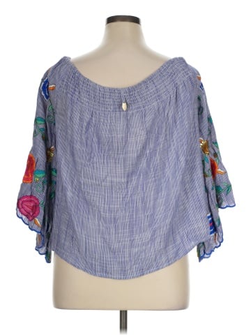 RUBY YAYA 3/4 Sleeve Blouse (view 2)