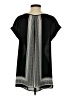 Max Studio 100% Polyester Black Short Sleeve Blouse Size S - photo 2
