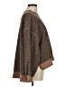 Electric & Rose Animal Print Brown Pullover Sweater Size M - photo 4