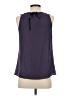Ann Taylor LOFT 100% Polyester Purple Sleeveless Blouse Size S - photo 2