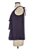 Ann Taylor LOFT 100% Polyester Purple Sleeveless Blouse Size S - photo 5