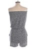 LOFT Beach Polka Dots Gray Romper Size XL - photo 2