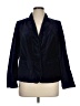 Lane Bryant 100% Cotton Blue Blazer Size 16 - photo 1