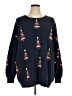 ModCloth Print Blue Pullover Sweater Size 2X - photo 1