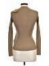 Sandro 100% Polymide Tan Long Sleeve Top Size Lg (3) - photo 2