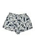 Divided by H&M 100% Viscose Print Blue Shorts Size 6 - photo 2